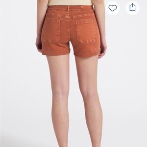 Women's Marley Rust Roll-Cuff Denim Shorts